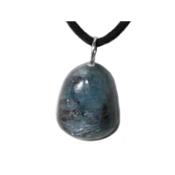 Cyanite Pendentif pierre roulée batonnets