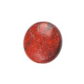 Cabochon rond 18 mm en Jaspe Breschia pierre gemme