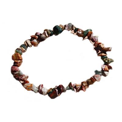 Bracelet en Pierre Baroque - Jaspe Orbiculaire