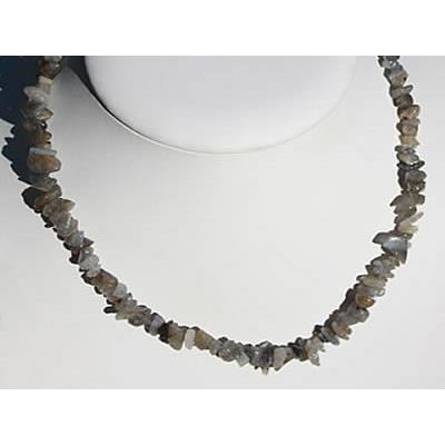 Collier Labradorite en Pierre Baroque