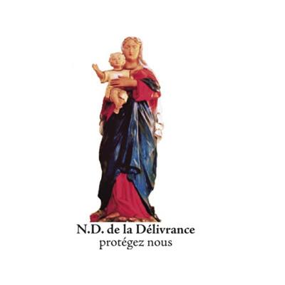 Bougie de Neuvaine avec prière Notre Dame de la Délivrance Invocations