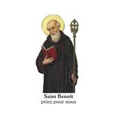 Bougie de Neuvaine avec prière Saint Benoît Maléfices
