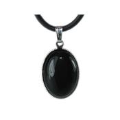 Obsidienne Oeil Céleste Pendentif Cabochon ovale 18x13 mm Harmony