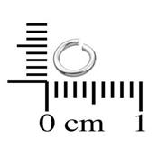 Anneau Simple Rond Ouvert 4,6 mm en Argent 925 (Lot de 10 anneaux)
