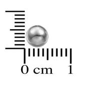 Perle Ronde Lisse de Finition 5 mm en Argent 925 (Sachet d'une perle)