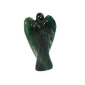 Ange en pierre d'Aventurine Verte (5 cm)