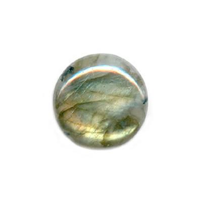 Cabochon rond 18 mm en Labradorite pierre gemme