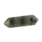 Pointe d'Acupuncture et de Massage en Labradorite bi terminée (32x8 mm)