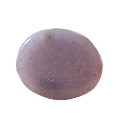 Lépidolite Violette galet pierre plate (3 à 4 cm)