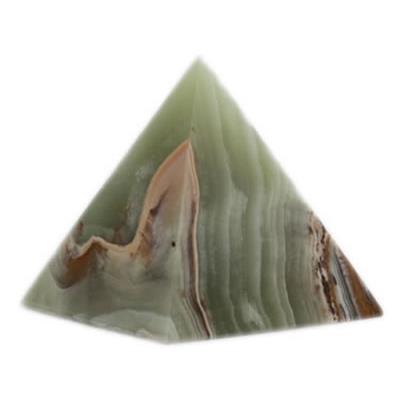 Pyramide en pierre d'Onyx (10 cm)