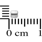 Séparateur Carré Lisse 2x2,5 mm en Argent 925 (Lot de 10 séparateurs)