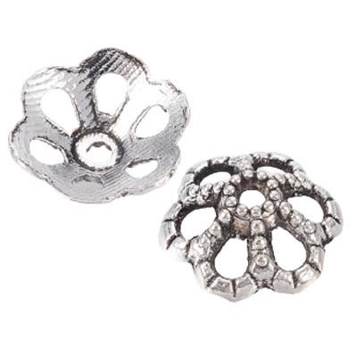 Séparateur Coupelle 9 mm de Perles style Tibétain (Par Lot de 2)