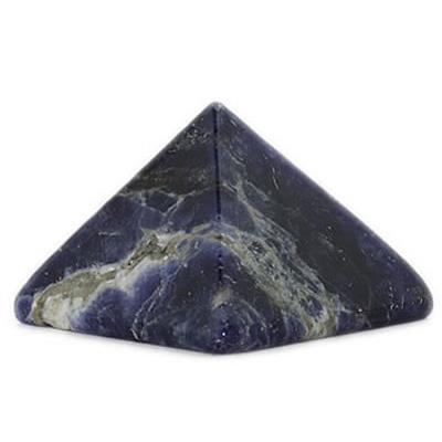 Pyramide en pierre de Sodalite (4 cm)
