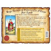Bougie Parchemin Saint Expedit Prières Urgence