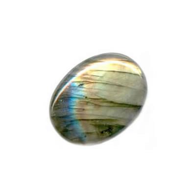 Labradorite cabochon pierre polie 25x18 mm