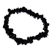 Bracelet en Pierre Baroque - Obsidienne Noire 