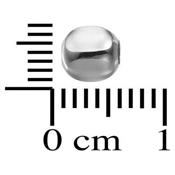 Séparateur Carré Lisse 4x5 mm en Argent 925 (Lot de 5 séparateurs)