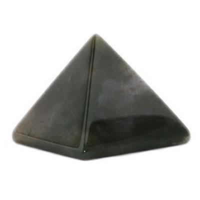 Pyramide en pierre d'Agate Mousse (4 cm)