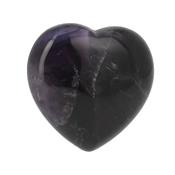 Améthyste galet pierre Coeur (4,5 cm)