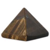 Pyramide en pierre d'Oeil de Tigre (4 cm)