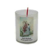 Bougie Veilleuse Votive de Saint Raphaël