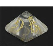 Pyramide Feng Shui Reiki en Cristal (4 cm)