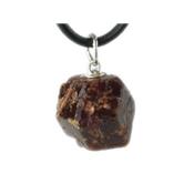 Grenat Hessonite Pendentif pierre brute (1,5 à 2 cm)