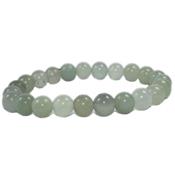 Bracelet Jade de Chine en Pierre Boule de 8 mm