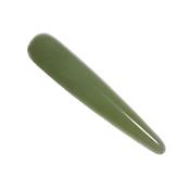 Pointe ou Bâton de Massage en Jade de Chine Lisse (9 à 10 cm)
