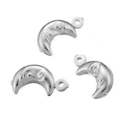 Lune 9,9x7,1 mm en Argent 925