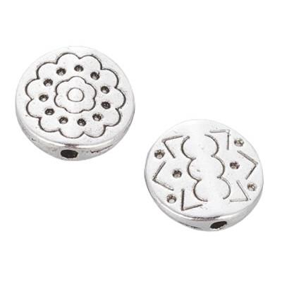 Séparateur Double Face 11 mm de Perles style Tibétain (Par Lot de 2)