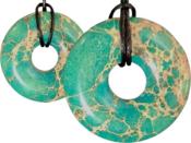 Pendentif Pi Chinois Orgonite 3,5 cm (Pièce unique N°PORPC1113-35)