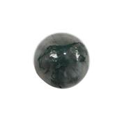 Cabochon rond 18 mm en Agate Mousse pierre gemme