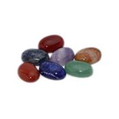 7 Chakras Cabochon Pierres Ovales de 18x13 mm