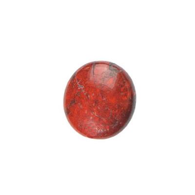 Cabochon rond 8 mm en Jaspe Breschia pierre gemme