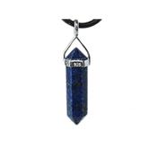 Pendentif Pointe en Lapis Lazuli montage Argent 925 (1,5 à 2 cm)