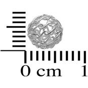 Perle Ronde Collant 6 mm en Argent 925 (Lot de 5 perles)
