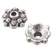 Séparateur Fleur 8 mm de Perles style Tibétain (Par Lot de 2)