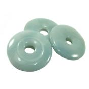 Amazonite du Brésil Pendentif Pi Chinois de 3 cm