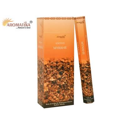 Encens Aromatika Myrrhe (Bâtons 20 grammes)