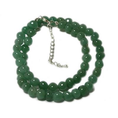 Collier Aventurine Verte pierres roulées