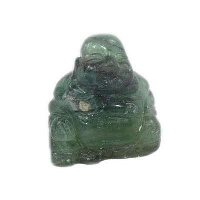 Bouddha en Fluorine Multicolore (5 cm)