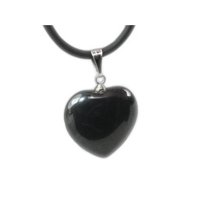 Pendentif Coeur en Hématite (1,8 cm)