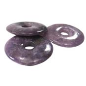 Lépidolite Violette Pendentif Pi Chinois de 3 cm