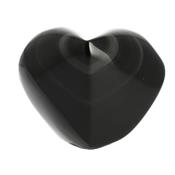 Obsidienne Oeil Céleste galet pierre Coeur Extra (5 cm)