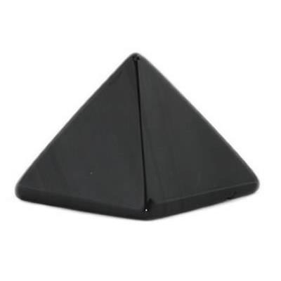 Pyramide en pierre d'Obsidienne Oeil Céleste (5 cm)