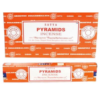 Encens Satya Pyramids (Bâtons 15 grammes)