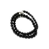 Collier Shungite en Pierre Boule de 8 mm