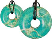 Pendentif Pi Chinois Orgonite 3,5 cm (Pièce unique N°PORPC0213-35)