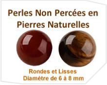 perle non percée en pierre naturelle - aromasud